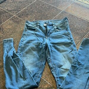 American Eagle Outfitters Women's Skinny Jeans - Blue